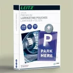 Meleglamináló fólia, 250 mikron, A4, fényes, UDT technológiával, LEITZ "iLam"