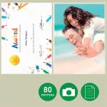 Meleglamináló fólia, 80 mikron, A3, fényes, UDT technológiával, LEITZ "iLam"