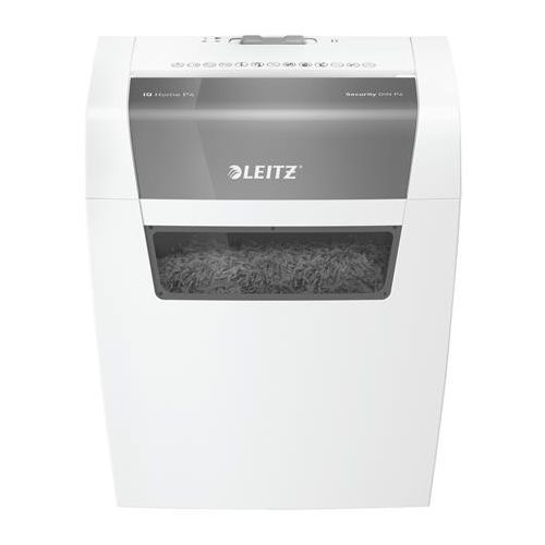 Iratmegsemmisítő, konfetti, 6 lap, LEITZ "IQ Home"