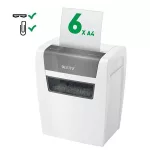 Iratmegsemmisítő, konfetti, 6 lap, LEITZ "IQ Home"