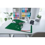 Iratrendező, 75 mm, A4, PP, élvédő sínnel, ESSELTE "Standard", zöld