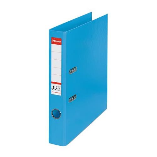 Iratrendező, 50 mm, A4, PP, élvédő sínnel, ESSELTE "Standard", tengerkék