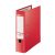 Iratrendező, 80 mm, A4, PP, élvédő sínnel, ESSELTE "Standard Plus", Vivida piros