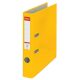 Iratrendező, 50 mm, A4, PP/karton, élvédő sínnel, ESSELTE "Economy", sárga