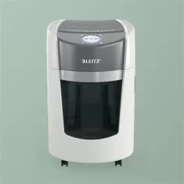   Iratmegsemmisítő, mikrokonfetti, 8 lap, LEITZ "IQ OptiMax Small Office 350 P5"