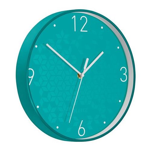 Falióra, 29 cm, LEITZ "Wow", jégkék