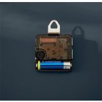 Falióra, üveg, négyzet alakú, 30x30 cm, LEITZ "Cosy", bársonyszürke