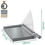 Vágógép, karos, A4+, 25 lap, LEITZ "Precision Office Pro A4+"