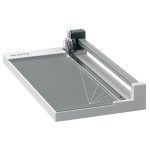 Vágógép, görgős, A4, 10 lap, LEITZ "Precision Home Office A4"