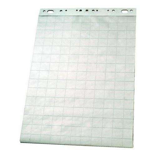 Flipchart papír, sima-kockás, 65 x 95,5 cm, 50 lap, ESSELTE