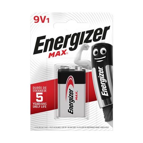 Elem, 9V, 1 db, ENERGIZER "Max"