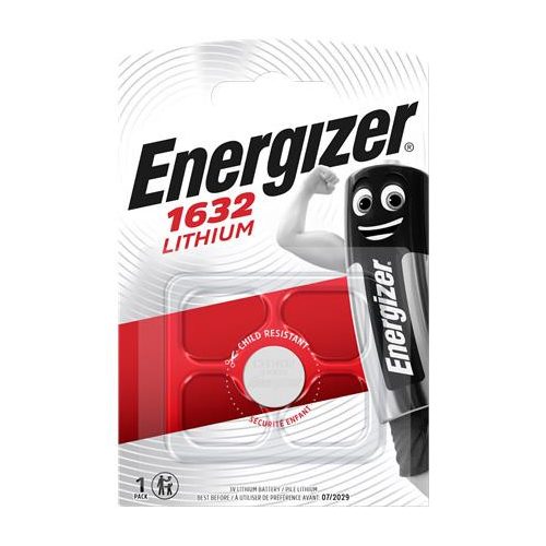 Gombelem, lítium, CR1632, 1 db, ENERGIZER