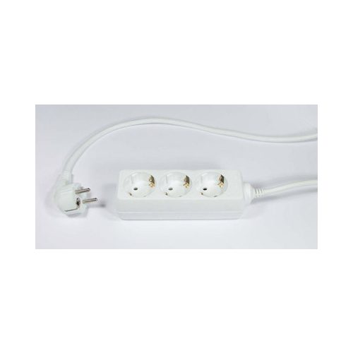 Elosztósor, 3 csatlakozóaljzat, 3 m kábelhosszúság