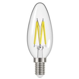   LED izzó, E14, filament gyertya, 4W (40W), 470lm, 2700K, ENERGIZER