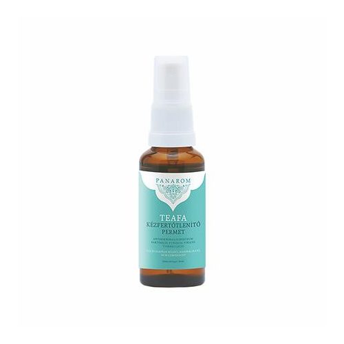 Kézfertőtlenítő permet, pumpás, 30 ml, PANAROM, teafa