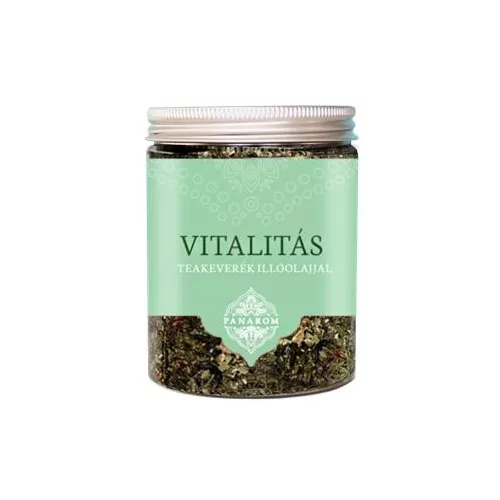 Teakeverék, illóolajjal, 100 g, PANAROM "Vitalitás"