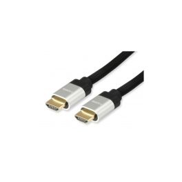   HDMI 2.1 kábel, 8K/60Hz, Ultra High Speed, aranyozott, 1 m, EQUIP