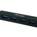 USB elosztó-HUB, 4 port, USB 3.2, EQUIP "Life"