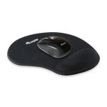 Egéralátét, csuklótámasszal, gél töltésű, EQUIP "Life", fekete