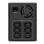 Szünetmentes tápegység, 1600VA, 230V, USB, AVR, torony, EATON "5E1600UI"