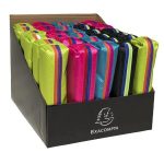 Tolltartó, cipzáras, EXACOMPTA "Tricolor", vegyes színek