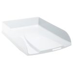 Irattálca, műanyag, EXACOMPTA "COMBO Styli Autentik", fehér