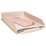 Irattálca, műanyag, EXACOMPTA "COMBO Styli Skandi", nude