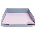 Irattálca, műanyag, EXACOMPTA "COMBO Styli Autentik", kékesszürke