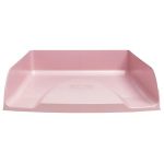 Irattálca, műanyag, EXACOMPTA "COMBO Styli Autentik", rózsaszín