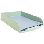 Irattálca, műanyag, EXACOMPTA "COMBO Styli Autentik", zsálya