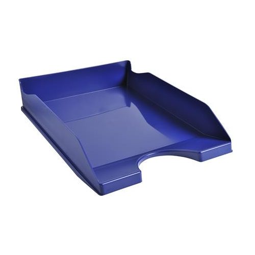 Irattálca, műanyag, A4, EXACOMPTA "Office", éjkék