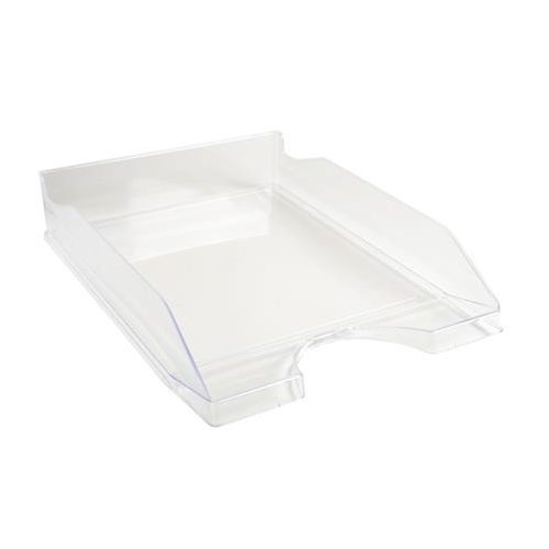 Irattálca, műanyag, A4, EXACOMPTA "Office", áttetsző