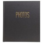 Fotóalbum, 29x32 cm, 30 lap, EXACOMPTA "Office By Me", fekete