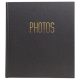 Fotóalbum, 29x32 cm, 30 lap, EXACOMPTA "Office By Me", fekete