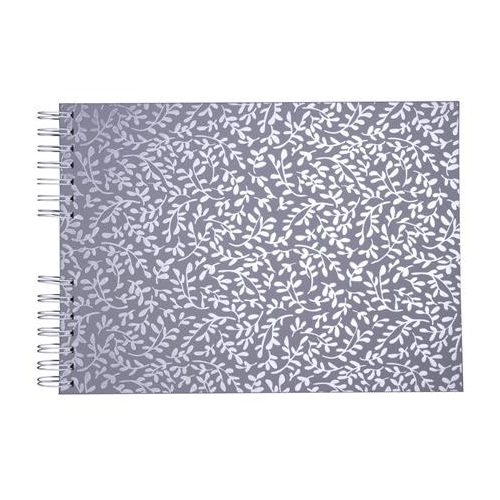 Fotóalbum, spirál, 32x22 cm, 25 lap, EXACOMPTA "Autentik", kékesszürke