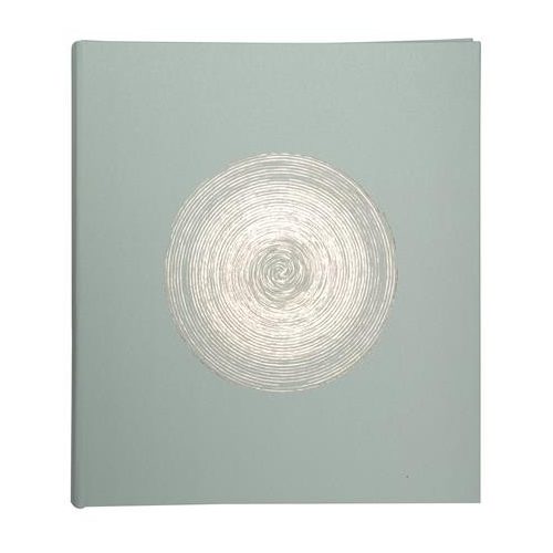 Fotóalbum, 29x32 cm, 30 lap, EXACOMPTA "Ellipse", szürkészöld