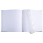 Fotóalbum, 29x32 cm, 30 lap, EXACOMPTA "Ellipse", szürkészöld