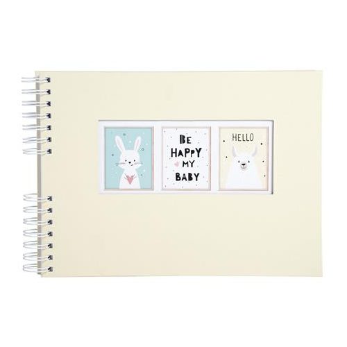 Kreatív scrapbook készlet, EXACOMPTA, pasztell sárga