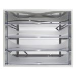 Irattároló, műanyag, 4 fiókos, EXACOMPTA "Ecobox Office", szürke-áttetsző