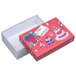 Ajándékdoboz, 24x36x12 cm, EXACOMPTA, 5 különböző minta