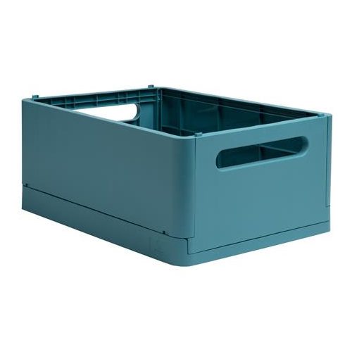 Tárolódoboz, A4+, összecsukható, EXACOMPTA "Skandi", nyugodt kék