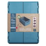 Tárolódoboz, A4+, összecsukható, EXACOMPTA "Skandi", nyugodt kék