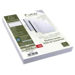 Hátlap, A4, 270 g, vászon hatású, karton, EXACOMPTA, fehér