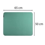 Könyökalátét, filc, 500x650 mm, EXACOMPTA "Teksto", kékeszöld