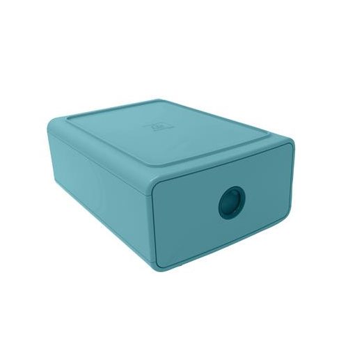 Irattároló, műanyag, 1 fiókos, EXACOMPTA "Skandi", nyugodt kék