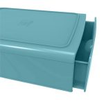 Irattároló, műanyag, 1 fiókos, EXACOMPTA "Skandi", nyugodt kék