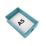 Irattároló, műanyag, 1 fiókos, EXACOMPTA "Skandi", nyugodt kék