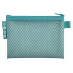 Rendszerező tasak, cipzáras, hálós, A6, EXACOMPTA "Chromaline Pastel", vegyes színek