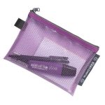 Rendszerező tasak, cipzáras, hálós, A6, EXACOMPTA "Pop'NCo", vegyes