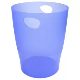   Papírkosár, 15 l, PP, EXACOMPTA "Linicolor", jégkék